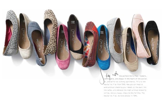 Style News: TOMS Launches a Line of Ballet Flats