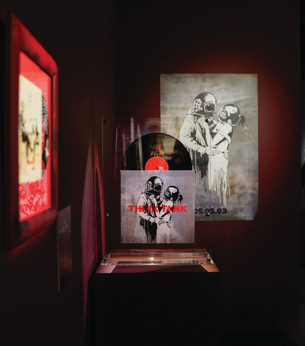 Explore works by the Bristol-born street artist at the Banksy exhibit. BANKSI EXHIBITION PHOTO COURTESY OF FEVER