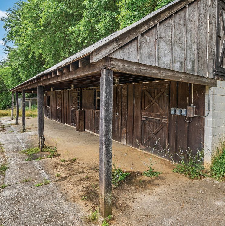 The colt barn. PHOTO BY SHAWN MAY