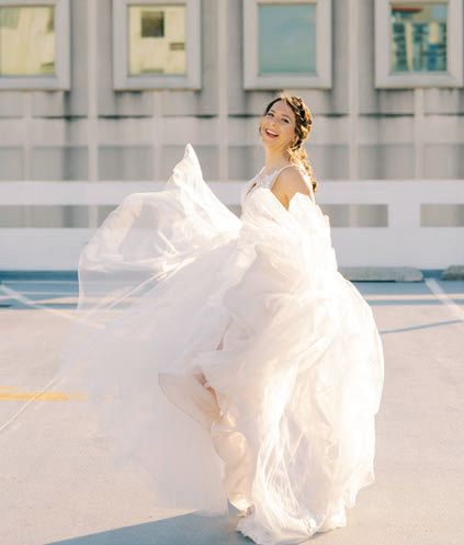 3. Amy Kate Lobel, Bridal gown from Kimberly James Bridal, Hair & Makeup by Deneene Jensen & Associates Photography by Rachel Pearlman Photography