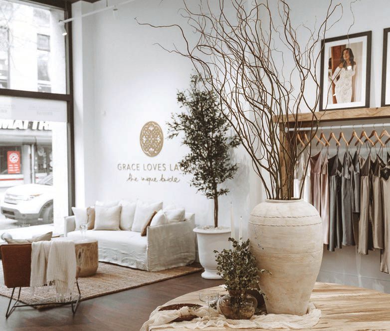 Grace Loves Lace has a brand-new showroom in Rittenhouse Square. PHOTO COURTESY OF BRANDS