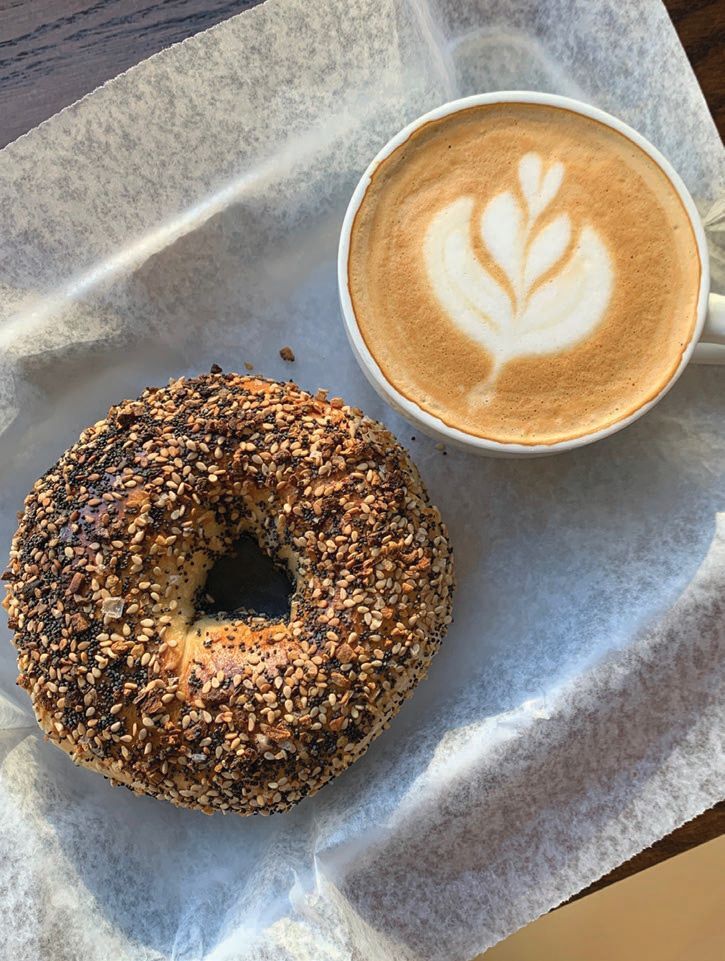 Spread Bagelry is doubling down on its decade-plus partnership with La Colombe
and creating a branded coffee bar at the upcoming Newtown Square location. PHOTO COURTESY OF SPREAD BAGELRY 