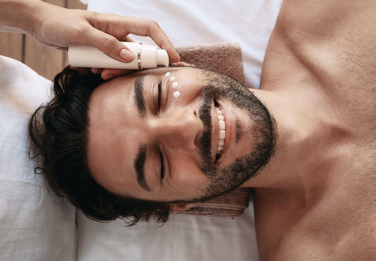 Main Line men are taking their grooming and wellness services seriously thanks to tailored treatments PHOTO FROM ISTOCK AND COURTESY OF BLOOM FACIAL PLASTIC SURGERY