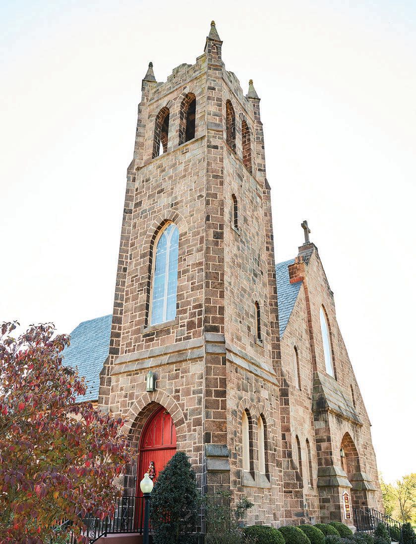 The Olde Saint Andrew Catholic Church in Newtown Photographed by Philip Gabriel Photography