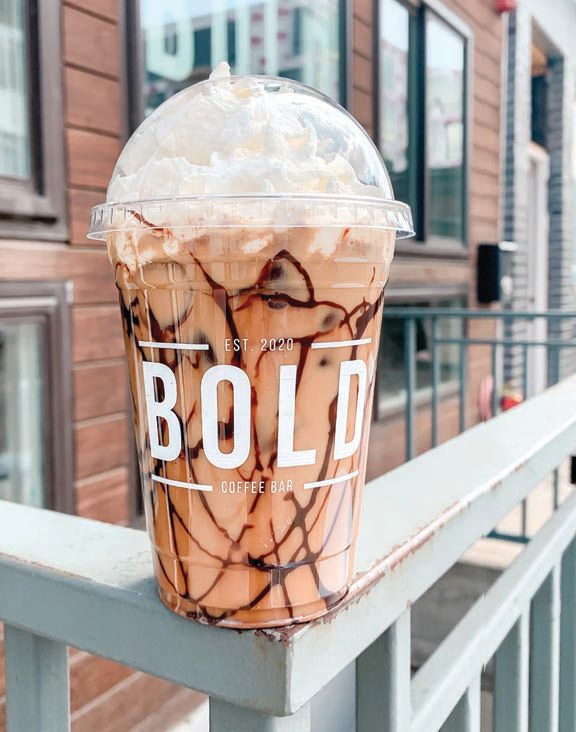 Indulge in Bold Coffee Bar’s rich offerings like the Oreo crumble latte. PHOTO: COURTESY OF BOLD COFFEE BAR