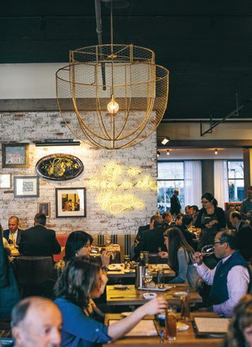 Dine on Thanksgiving favorites in Red Owl Tavern’s contemporary-style space in Old City. PHOTO COURTESY OF BRAND
