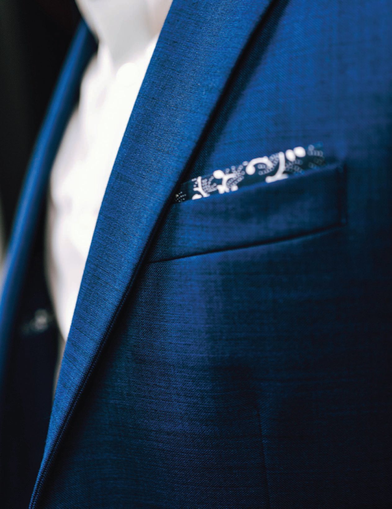 Blue suits (specifically navy) are a suggested jumping-off point from Robert Fung. PHOTO BY HERMES RIVERA/UNSPLASH