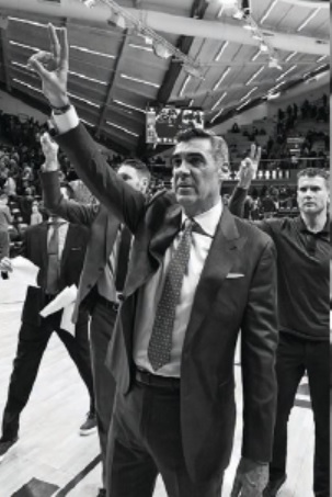Jay Wright has been coach of Villanova men’s basketball since 2001. JERRY MILLEVOI/COURTESY OF VILLANOVA ATHLETICS