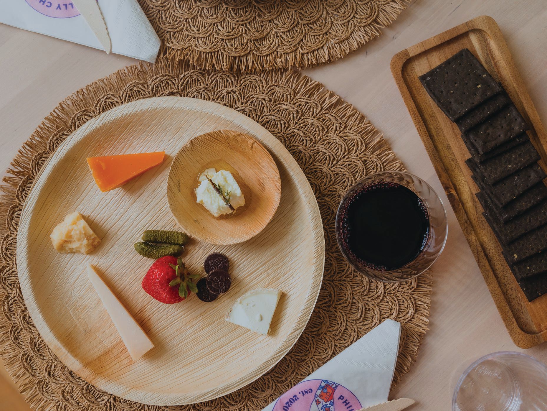 Become an expert cheese board maker at one of the Philly Cheese School classes this month, with seasonal and inventive flavor combinations. PHOTO BY: MAX MESTER